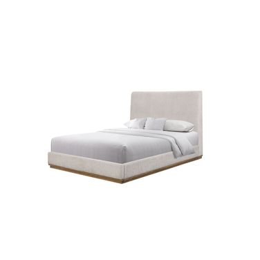 Aurora King Platform Bed In Latte