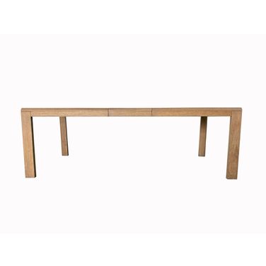 Aurora Leg Dining Table with Leaf In Latte