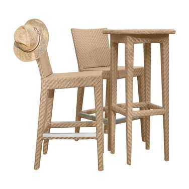 Austin 3-Piece Round Pub Table Set In Natural