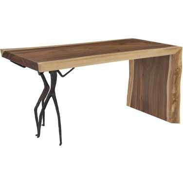 Austin Atlas Desk In Black And Brown