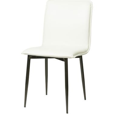 Austin Luca Dining Chair Set of 2 In Fox White