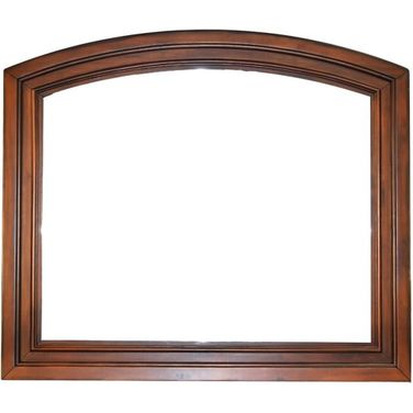 Baltimore Mirror In Dark Walnut