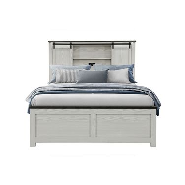 Ava Queen Bed In Beige