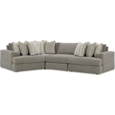 Avaliyah 4-Piece Sectional In Ash
