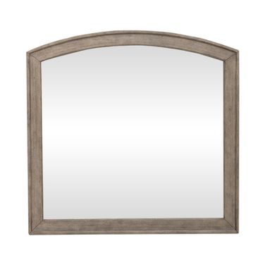 Avalon Arched Mirror In Brown