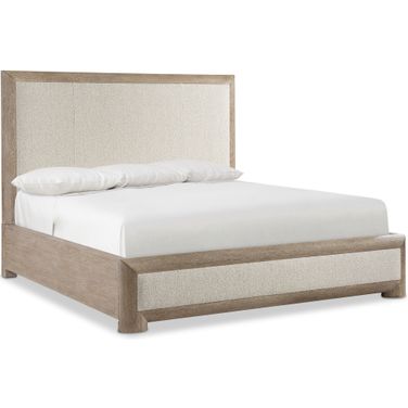 Aventura Queen Panel Bed In Marcona