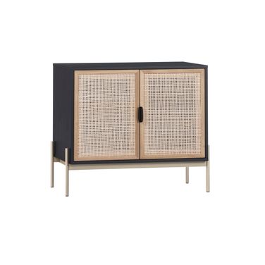 Avida Small Sideboard In Black and Natural