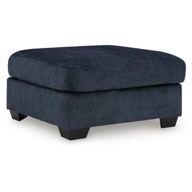 Aviemore Oversized Accent Ottoman In Ink