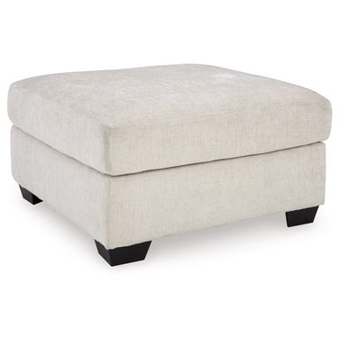 Aviemore Oversized Accent Ottoman In Stone