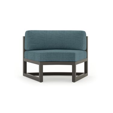 Avion Curve Seat Set of 2 In Cast Lagoon and Slate