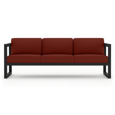 Avion Sofa In Canvas Henna and Slate