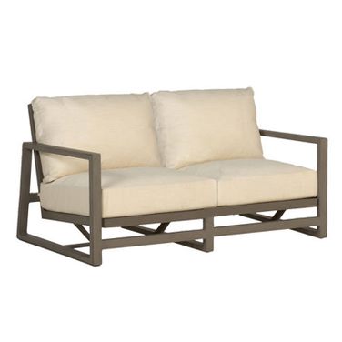 Avondale Aluminum Loveseat In Bali Pearl