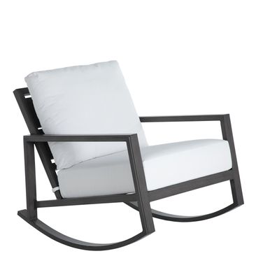 Avondale Lounge Rocker In Linen Snow