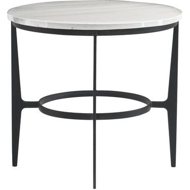 Avondale Round Metal End Table