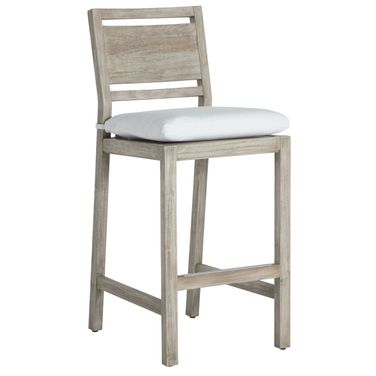 Avondale Teak Barstool In Bali Pearl