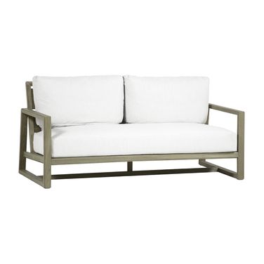 Avondale Teak Loveseat In Bali Pearl