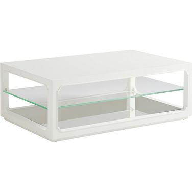 Avondale Glenwood Cocktail Table In Alabaster