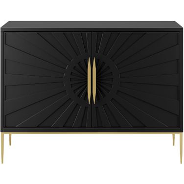 Awaken 47 Inch Accent Cabinet In Black