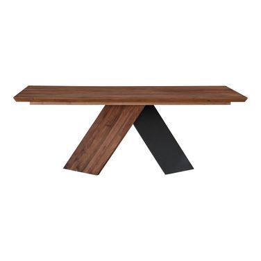 Axio Brown Solid Wood Dining Table