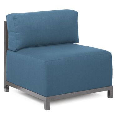 Axis Chair Seascape Titanium Frame In Turquoise