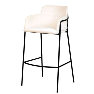 Axis Modern Bar Height Chair In Biege