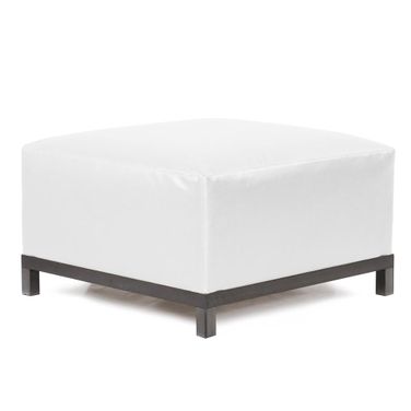 Axis Ottoman Atlantis Titanium Frame In White