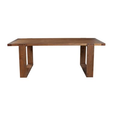 Ayala Dining Table In Antique Cappuccino
