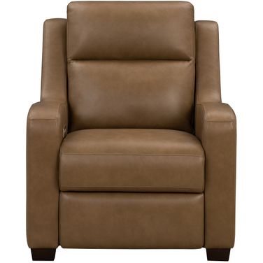 Ayden Power Recliner with Power Head Rest and Power Lumbar In Toffee