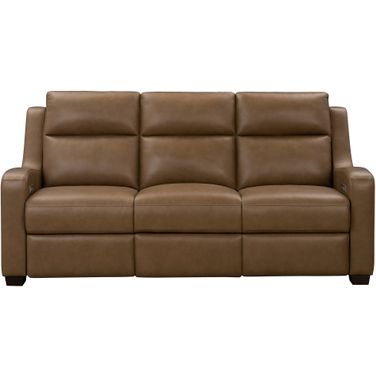 Ayden Power Reclining Sofa with Power Head Rests and Power Lumbar In Toffee
