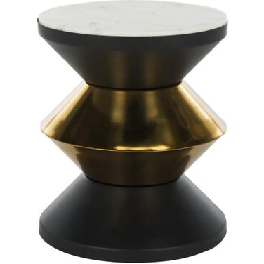 Azizi Stone Top Side Table