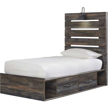 Drystan Multi Twin Panel Bed with Underbed Storage