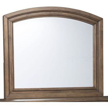 Flynnter Medium Brown Bedroom Mirror