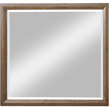 Pine Valley Burnished Pine Landscape Mirror