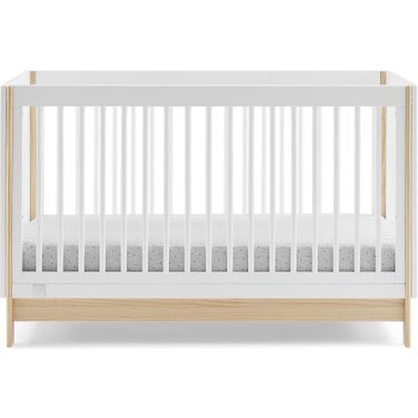 Babygap Tate 4 In 1 Convertible Crib - Greenguard Gold Certified In Bianca White With Natural