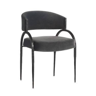 Bahati Chair In Midnight Grey