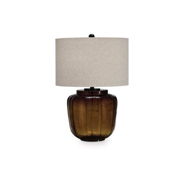 Bainmore Table Lamp In Amber