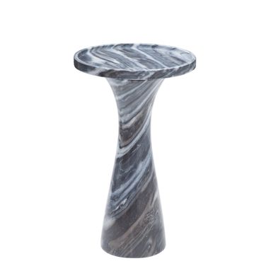 Baird Round Accent Table In Grey
