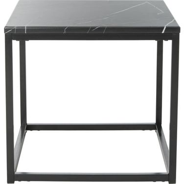 Baize Black End Table