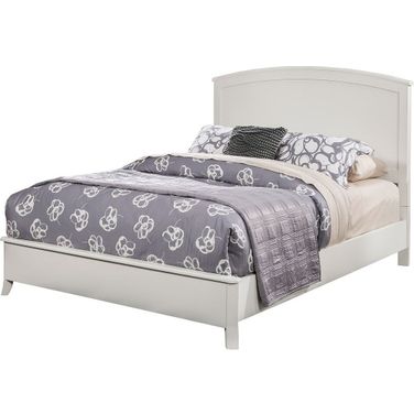 Baker Standard King Panel Bed In White