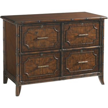 Bal Harbour Laguna Beach File Chest In Sienna