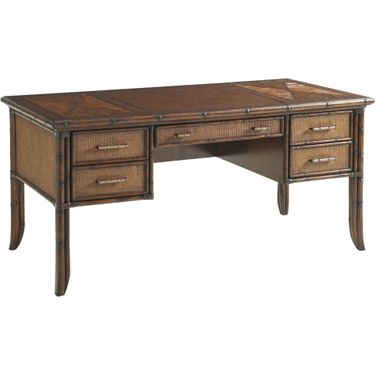 Bal Harbour Paradise Isle Writing Desk In Sienna