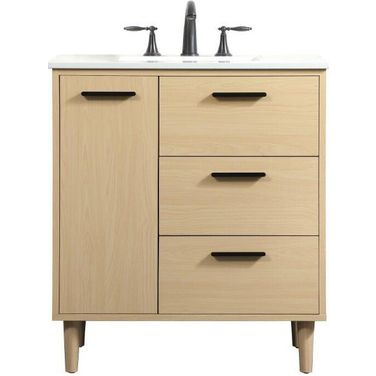 Baldwin 30 Inch Bathroom Vanity In Maple