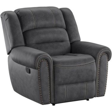 Baldwin Gliding Recliner In Slate Gray