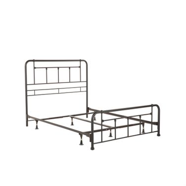 Baldwin Twin Headboard and Footboard In Textured Black