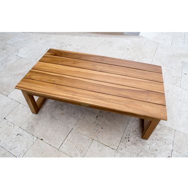 Bali Teak Coffee Table In Natural