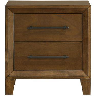 Ballard 2 Drawer Nightstand In Brown