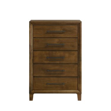 Ballard 5 Drawer Chest In Brown