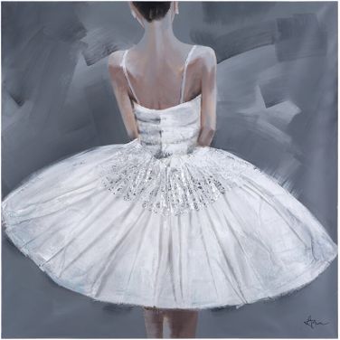Ballerina III Wall Art In Multicolor