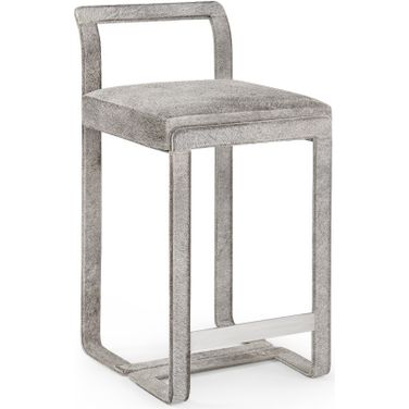 Baltar Counter Stool In Gray