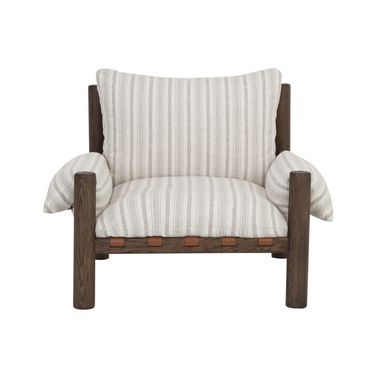 Balto Lounge Chair In Gifford Script